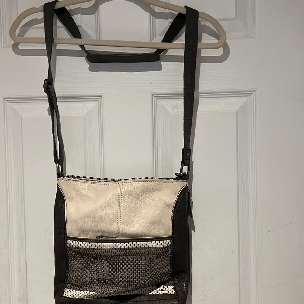 Leather crossbody